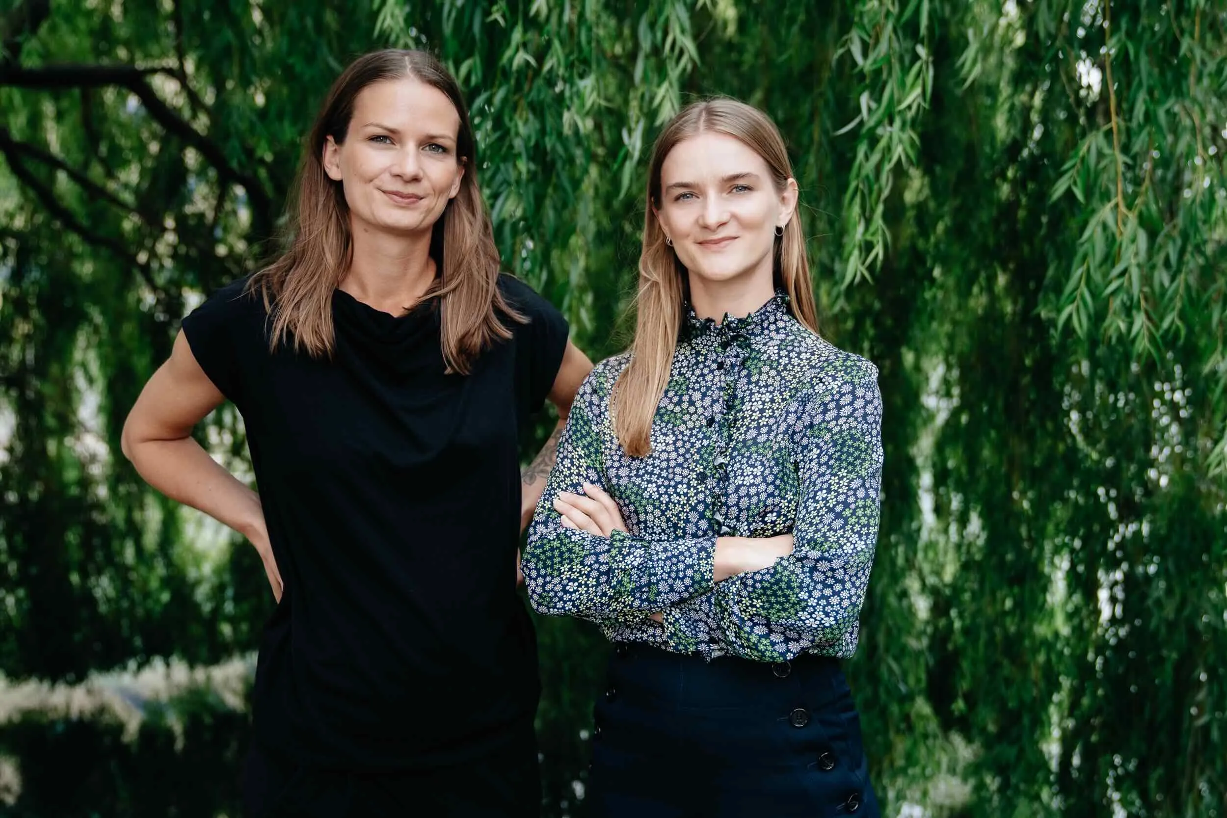 Rikke og Sidsel Høyer, stiftere af DORA